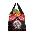 Aotearoa Toitu Te Tiriti Grocery Bag Haka Tiki Honour The Treaty