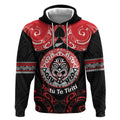 Aotearoa Toitu Te Tiriti Hoodie Haka Tiki Honour The Treaty