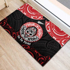 Aotearoa Toitu Te Tiriti Rubber Doormat Haka Tiki Honour The Treaty