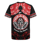 Aotearoa Toitu Te Tiriti Rugby Jersey Haka Tiki Honour The Treaty