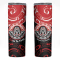 Aotearoa Toitu Te Tiriti Skinny Tumbler Haka Tiki Honour The Treaty