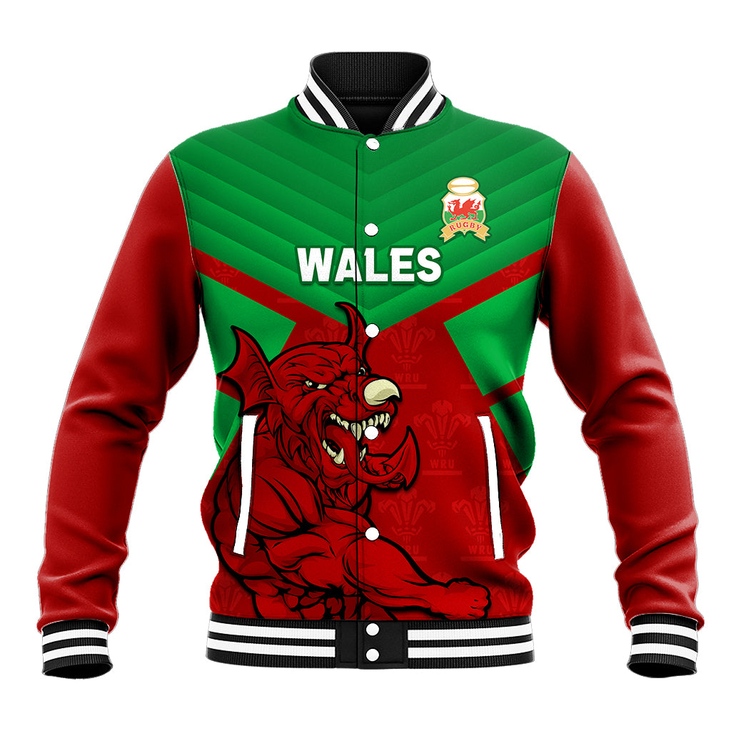 custom-wales-rugby-baseball-jacket-2024-six-nations-come-on-cymru-mascot-sporty