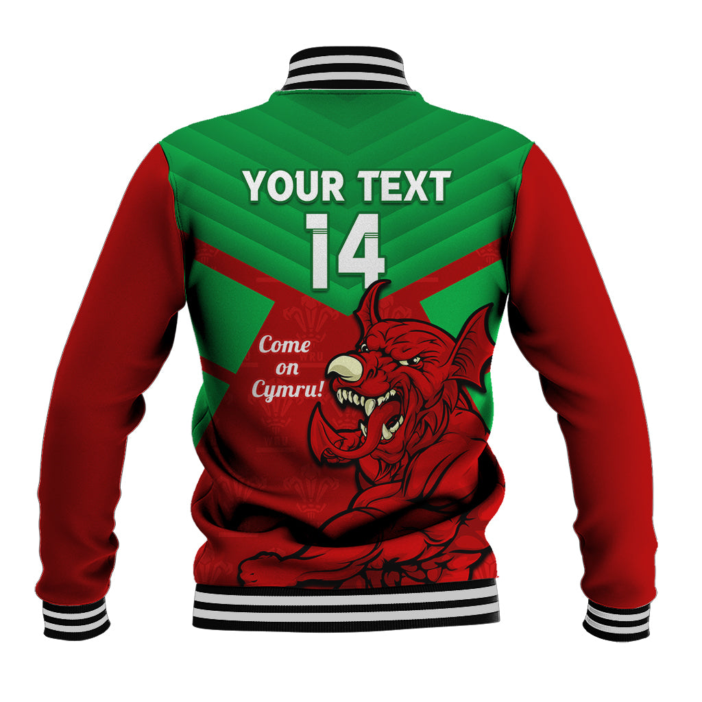 custom-wales-rugby-baseball-jacket-2024-six-nations-come-on-cymru-mascot-sporty