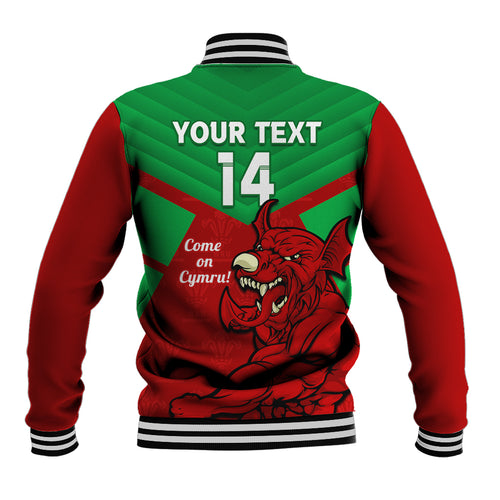 custom-wales-rugby-baseball-jacket-2024-six-nations-come-on-cymru-mascot-sporty
