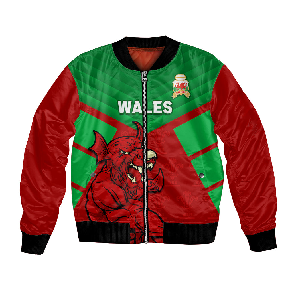 custom-wales-rugby-bomber-jacket-2024-six-nations-come-on-cymru-mascot-sporty