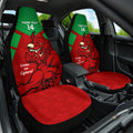 Custom Wales Rugby Car Seat Cover 2024 Six Nations Come On Cymru Mascot Sporty