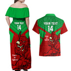 custom-wales-rugby-couples-matching-off-shoulder-maxi-dress-and-hawaiian-shirt-2024-six-nations-come-on-cymru-mascot-sporty