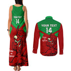 custom-wales-rugby-couples-matching-tank-maxi-dress-and-long-sleeve-button-shirt-2024-six-nations-come-on-cymru-mascot-sporty