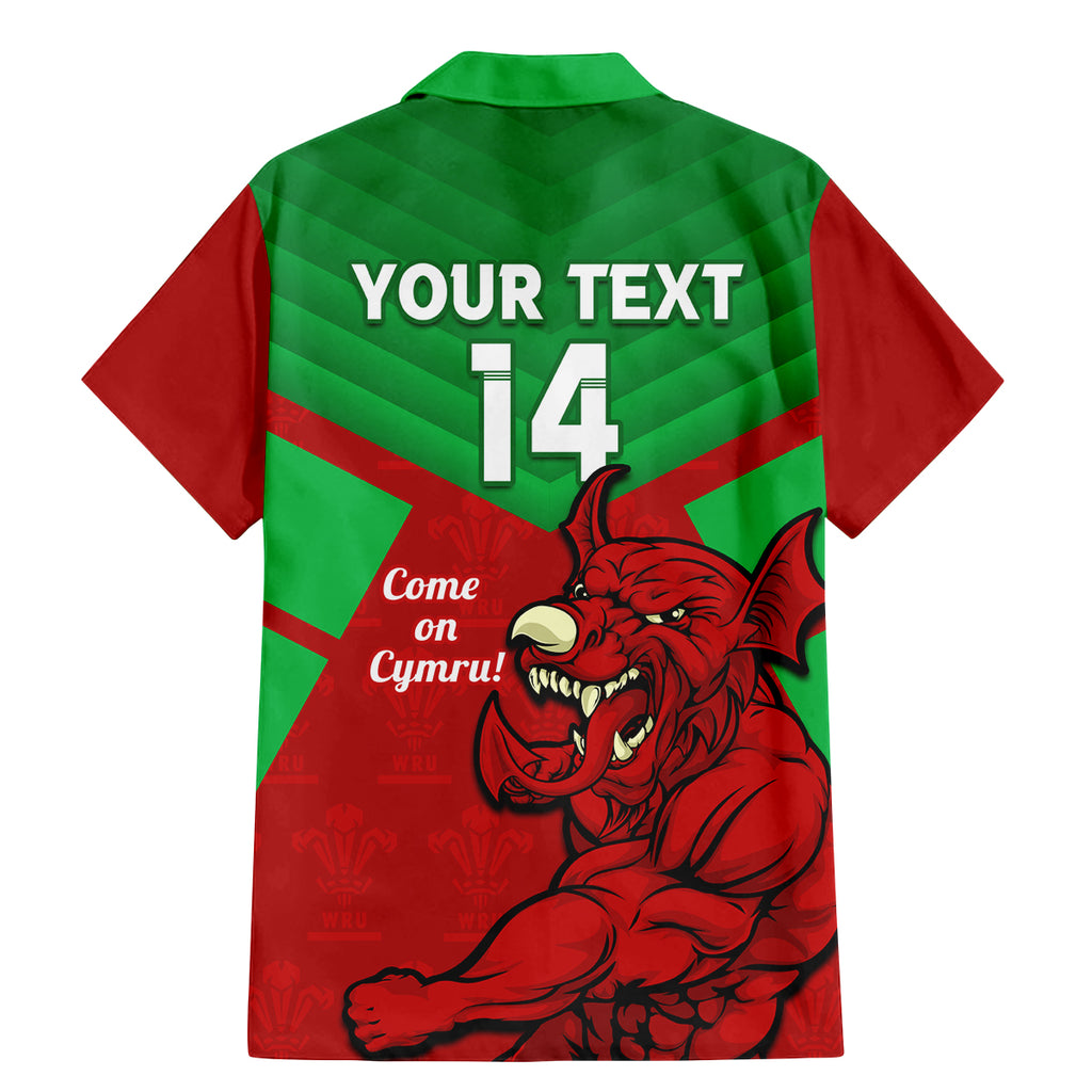custom-wales-rugby-family-matching-mermaid-dress-and-hawaiian-shirt-2024-six-nations-come-on-cymru-mascot-sporty
