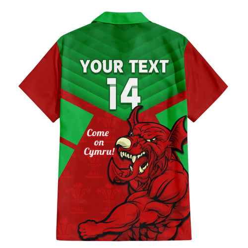 custom-wales-rugby-family-matching-mermaid-dress-and-hawaiian-shirt-2024-six-nations-come-on-cymru-mascot-sporty