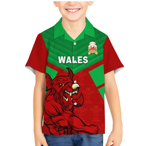 custom-wales-rugby-family-matching-mermaid-dress-and-hawaiian-shirt-2024-six-nations-come-on-cymru-mascot-sporty