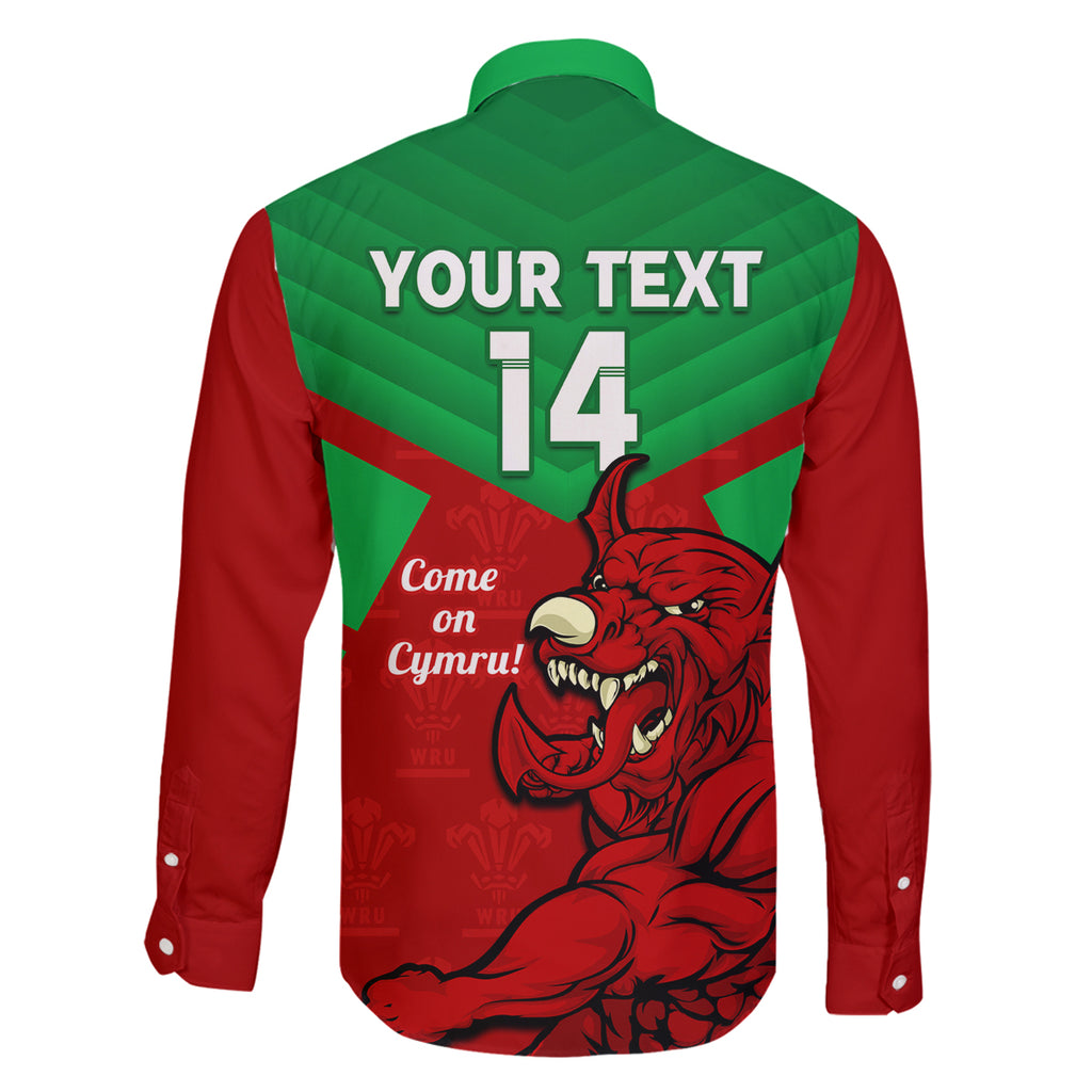 custom-wales-rugby-family-matching-off-shoulder-maxi-dress-and-hawaiian-shirt-2024-six-nations-come-on-cymru-mascot-sporty
