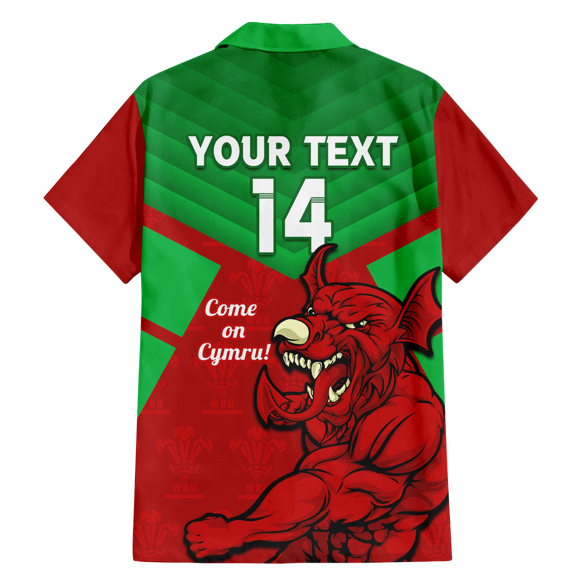 custom-wales-rugby-family-matching-summer-maxi-dress-and-hawaiian-shirt-2024-six-nations-come-on-cymru-mascot-sporty