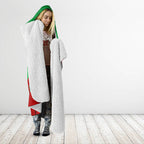 Custom Wales Rugby Hooded Blanket 2024 Six Nations Come On Cymru Mascot Sporty
