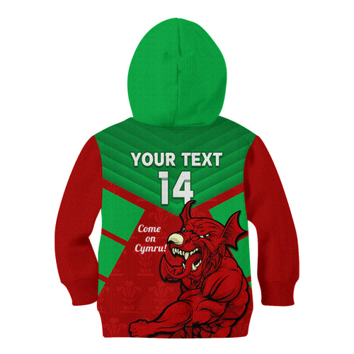 custom-wales-rugby-kid-hoodie-2024-six-nations-come-on-cymru-mascot-sporty