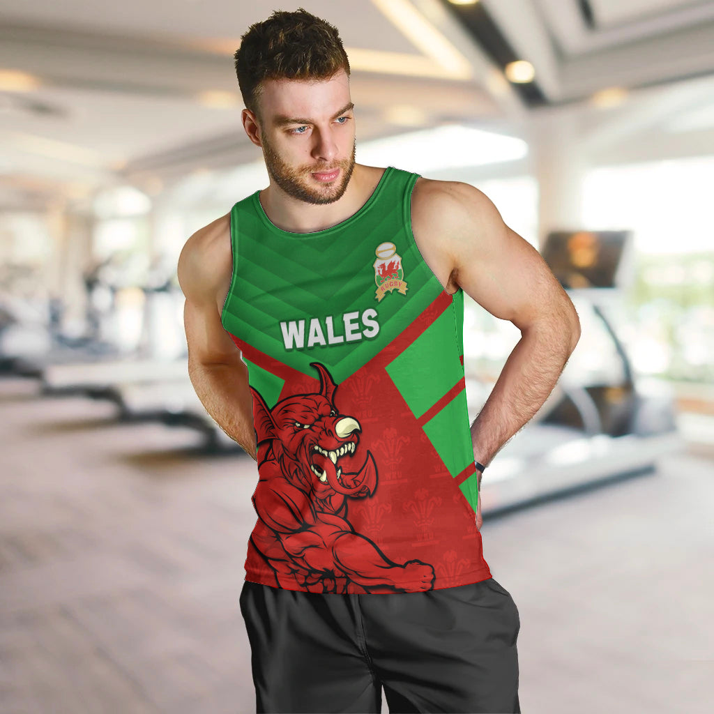custom-wales-rugby-men-tank-top-2024-six-nations-come-on-cymru-mascot-sporty
