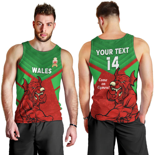 custom-wales-rugby-men-tank-top-2024-six-nations-come-on-cymru-mascot-sporty