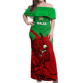 custom-wales-rugby-off-shoulder-maxi-dress-2024-six-nations-come-on-cymru-mascot-sporty