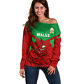 custom-wales-rugby-off-shoulder-sweater-2024-six-nations-come-on-cymru-mascot-sporty