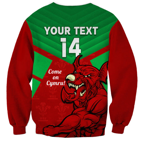 custom-wales-rugby-sweatshirt-2024-six-nations-come-on-cymru-mascot-sporty