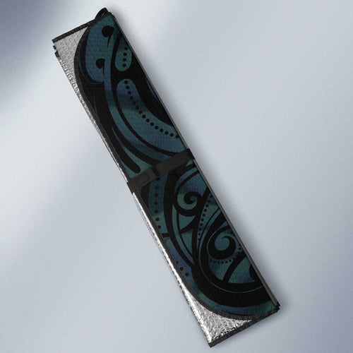 Personalized New Zealand Darts Beer Auto Sun Shade Paua Shell Aotearoa Maori Tattoo - Aussie Hoodie