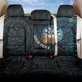 Personalized New Zealand Darts Beer Back Car Seat Cover Paua Shell Aotearoa Maori Tattoo - Aussie Hoodie