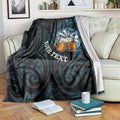 Personalized New Zealand Darts Beer Blanket Paua Shell Aotearoa Maori Tattoo - Aussie Hoodie