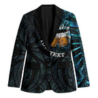 Personalized New Zealand Darts Beer Blazer Paua Shell Aotearoa Maori Tattoo - Aussie Hoodie