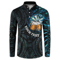 Personalized New Zealand Darts Beer Button Sweatshirt Paua Shell Aotearoa Maori Tattoo - Aussie Hoodie