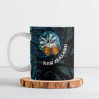 Personalized New Zealand Darts Beer Ceramic Mug Paua Shell Aotearoa Maori Tattoo - Aussie Hoodie