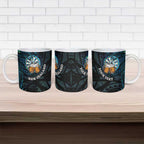 Personalized New Zealand Darts Beer Ceramic Mug Paua Shell Aotearoa Maori Tattoo - Aussie Hoodie