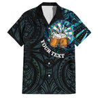 Personalized New Zealand Darts Beer Family Matching Short Sleeve Bodycon Dress and Hawaiian Shirt Paua Shell Aotearoa Maori Tattoo - Aussie Hoodie