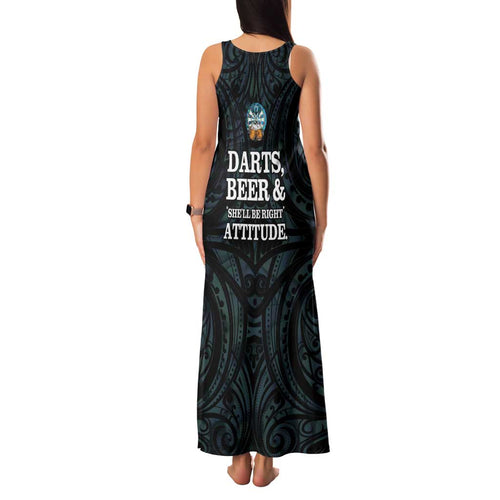Personalized New Zealand Darts Beer Family Matching Tank Maxi Dress and Hawaiian Shirt Paua Shell Aotearoa Maori Tattoo - Aussie Hoodie