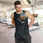 Personalized New Zealand Darts Beer Men Tank Top Paua Shell Aotearoa Maori Tattoo - Aussie Hoodie