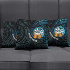 Personalized New Zealand Darts Beer Pillow Cover Paua Shell Aotearoa Maori Tattoo - Aussie Hoodie