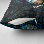 Personalized New Zealand Darts Beer Pillow Cover Paua Shell Aotearoa Maori Tattoo - Aussie Hoodie