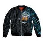 Personalized New Zealand Darts Beer Sleeve Zip Bomber Jacket Paua Shell Aotearoa Maori Tattoo - Aussie Hoodie
