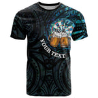 Personalized New Zealand Darts Beer T Shirt Paua Shell Aotearoa Maori Tattoo - Aussie Hoodie