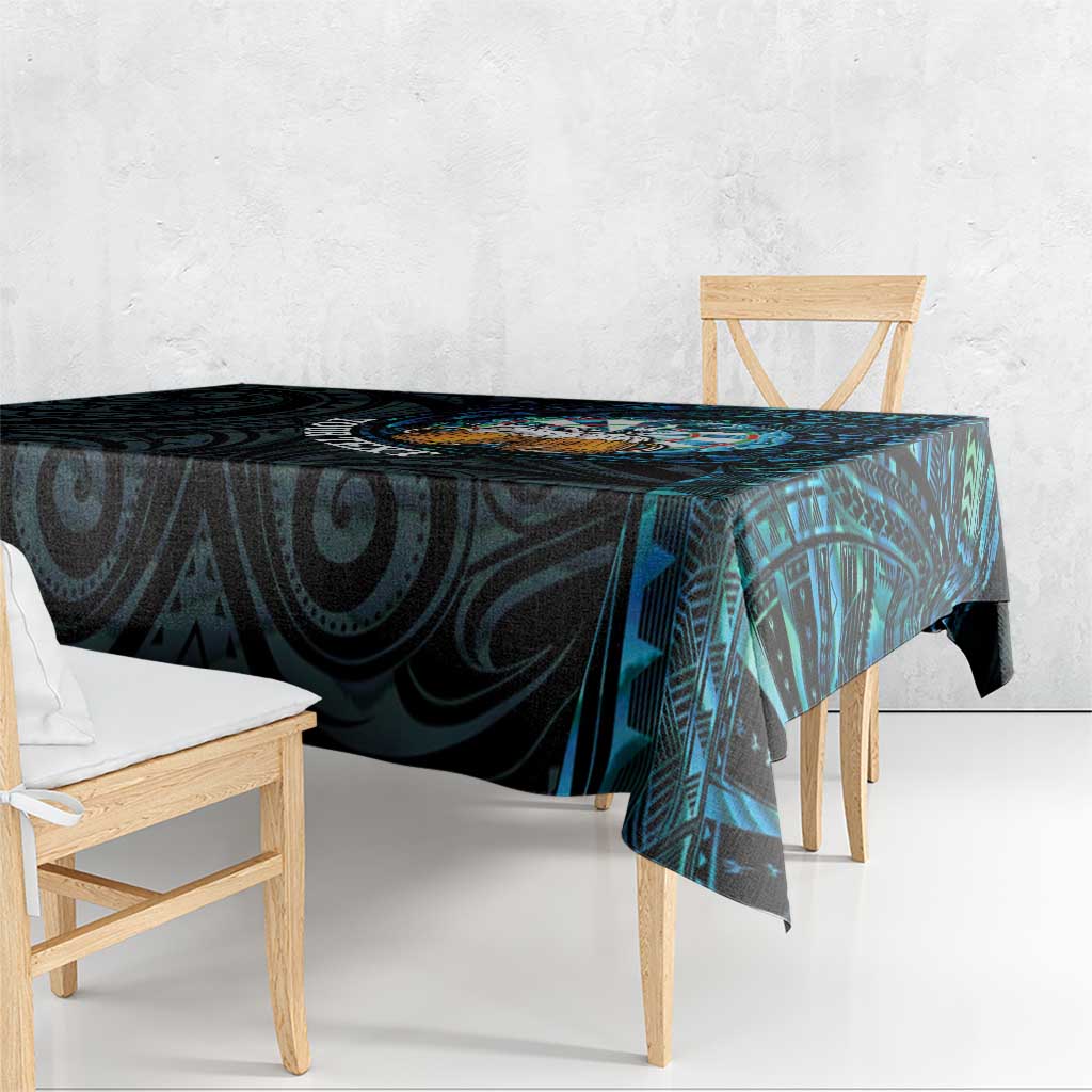 Personalized New Zealand Darts Beer Tablecloth Paua Shell Aotearoa Maori Tattoo - Aussie Hoodie