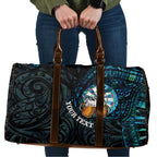 Personalized New Zealand Darts Beer Travel Bag Paua Shell Aotearoa Maori Tattoo - Aussie Hoodie