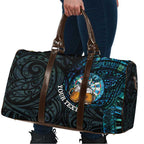 Personalized New Zealand Darts Beer Travel Bag Paua Shell Aotearoa Maori Tattoo - Aussie Hoodie