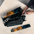 Personalized New Zealand Darts Beer Umbrella Paua Shell Aotearoa Maori Tattoo - Aussie Hoodie