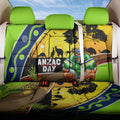 Raiders Rugby ANZAC Day Back Car Seat Cover Green Machine Mascot Rosemary Starry Night