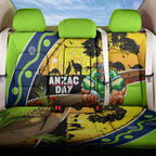 Raiders Rugby ANZAC Day Back Car Seat Cover Green Machine Mascot Rosemary Starry Night