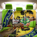 Raiders Rugby ANZAC Day Back Car Seat Cover Green Machine Mascot Rosemary Starry Night