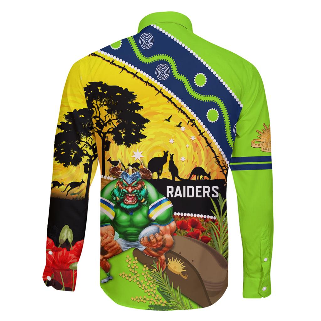 Raiders Rugby ANZAC Day Family Matching Summer Maxi Dress and Hawaiian Shirt Green Machine Mascot Rosemary Starry Night
