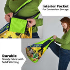 Raiders Rugby ANZAC Day Grocery Bag Green Machine Mascot Rosemary Starry Night
