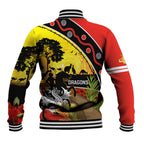 Dragons Rugby ANZAC Day Baseball Jacket Saints Rosemary Starry Night