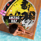 Dragons Rugby ANZAC Day Beach Blanket Saints Rosemary Starry Night