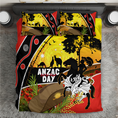 Dragons Rugby ANZAC Day Bedding Set Saints Rosemary Starry Night